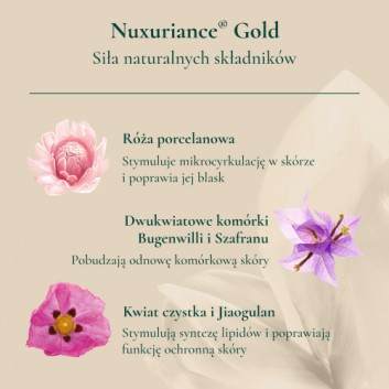 Nuxe Nuxuriance® Gold Odżywczy balsam na noc, 50 ml, cena, opinie, właściwości - obrazek 5 - Apteka internetowa Melissa