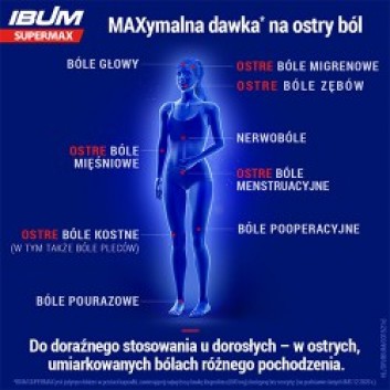 Ibum Supermax, 600 mg, kapsułki miękkie, 10 sztuk - obrazek 5