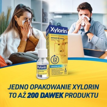 Xylorin, 0,55 mg/ml, aerozol do nosa, 18 ml - obrazek 7
