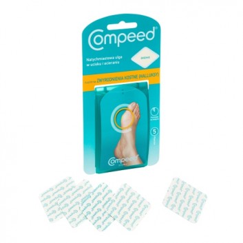COMPEED Plastry na zwyrodnienia kostne-halluksy średnie - 5 szt. - cena, opinie, właściwości  - obrazek 3