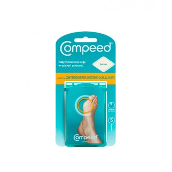 COMPEED Plastry na zwyrodnienia kostne-halluksy średnie - 5 szt. - cena, opinie, właściwości 