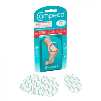 Compeed, Plastry na pęcherze, średnie, 5 sztuk - obrazek 3