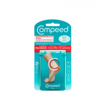 Compeed, Plastry na pęcherze, średnie, 5 sztuk
