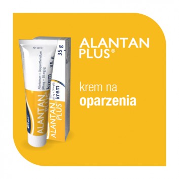 ALANTAN PLUS Krem na skórę dla niemowląt na podrażnienia i niewielkie rany, 35 g  - obrazek 3