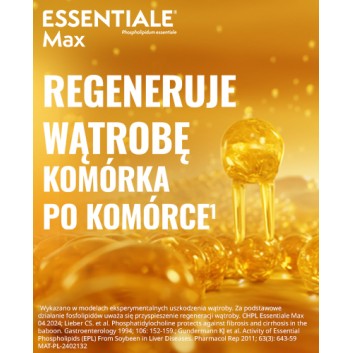 Essentiale Max 600 mg, kapsułki, 30 sztuk - obrazek 3