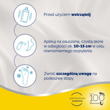 SCHOLL Dezodorant do stóp 3w1, ochrona przeciwgrzybicza, 150 ml - obrazek 3 - Apteka internetowa Melissa