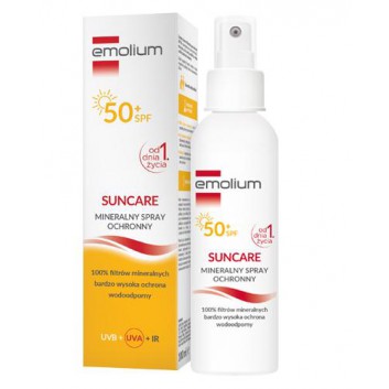 EMOLIUM SUNCARE Mineralny spray ochronny SPF50+, 100 ml - obrazek 1 - Apteka internetowa Melissa