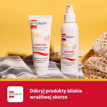 EMOLIUM SUNCARE Mineralny spray ochronny SPF50+, 100 ml - obrazek 6 - Apteka internetowa Melissa