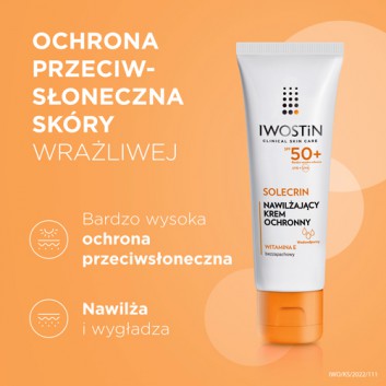 IWOSTIN SOLECRIN Krem ochronny SPF50+ - 50 ml - obrazek 2 - Apteka internetowa Melissa