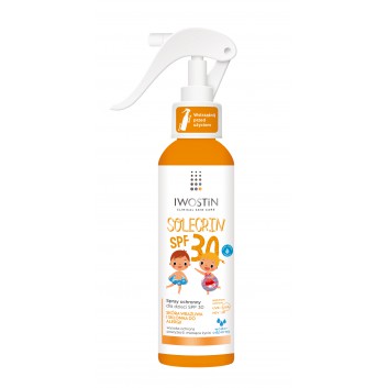 IWOSTIN SOLECRIN Spray ochronny dla dzieci SPF30 - 150 ml - obrazek 1 - Apteka internetowa Melissa