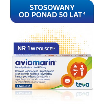 AVIOMARIN, 5 tabletek - obrazek 7
