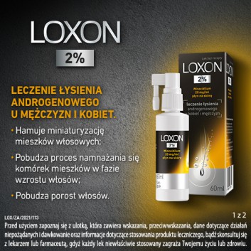LOXON 2% - 60 ml - obrazek 4 - Apteka internetowa Melissa
