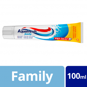 Aquafresh Family Uniwersalna pasta do zębów dla całej rodziny, 100 ml - obrazek 1 - Apteka internetowa Melissa