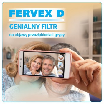 FERVEX D, saszetki, 8 sztuk  - obrazek 4