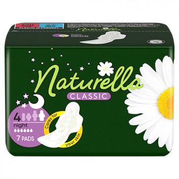 NATURELLA CLASSIC Podpaski ze skrzydełkami Night, 7 sztuk - obrazek 5