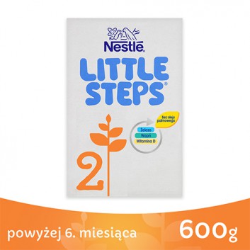 Nestle LITTLE STEPS 2 Mleko następne dla niemowląt powyżej 6 miesiąca - 600g - cena, dawkowanie, opinie - obrazek 1 - Apteka internetowa Melissa