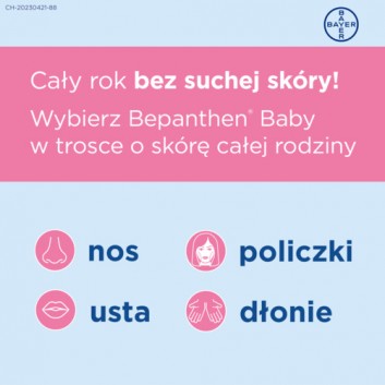 BEPANTHEN BABY Maść ochronna , 2 x 100 g. Maść przeciw odparzeniom pieluszkowym dla niemowląt. - obrazek 4 - Apteka internetowa Melissa