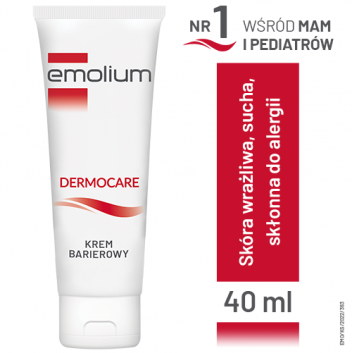 EMOLIUM DERMOCARE Krem barierowy - 40 ml - cena, opinie, właściwości  - obrazek 1 - Apteka internetowa Melissa