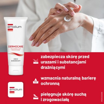 EMOLIUM DERMOCARE Krem barierowy - 40 ml - cena, opinie, właściwości  - obrazek 3 - Apteka internetowa Melissa