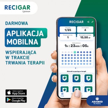 Recigar 1,5 mg, leczenie uzależnienia od nikotyny, tabletki, 100 sztuk - obrazek 6