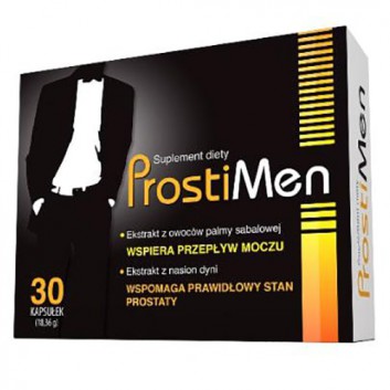ProstiMen, 30 kaps., na prostatę, cena, opinie, wskazania - obrazek 1 - Apteka internetowa Melissa