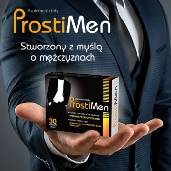ProstiMen, 30 kaps., na prostatę, cena, opinie, wskazania - obrazek 2 - Apteka internetowa Melissa