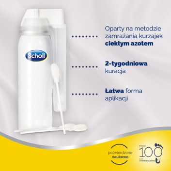 SCHOLL Spray do usuwania kurzajek i brodawek - 1 szt. - obrazek 2 - Apteka internetowa Melissa