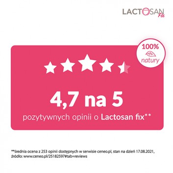 LACTOSAN FIX - 20 sasz. - obrazek 4