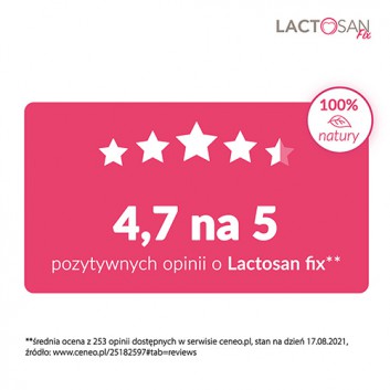 LACTOSAN FIX - 20 sasz. - obrazek 4 - Apteka internetowa Melissa