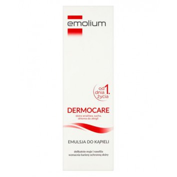 Emolium Dermocare, emulsja do kąpieli, 400 ml - obrazek 2