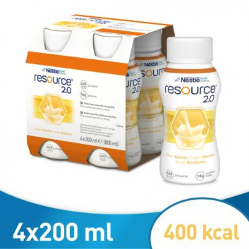 RESOURCE 2.0 Smak waniliowy - 4 x 200 ml