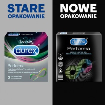 DUREX PERFORMA Prezerwatywy z substancją przedłużającą stosunek - 3 szt. - obrazek 4 - Apteka internetowa Melissa