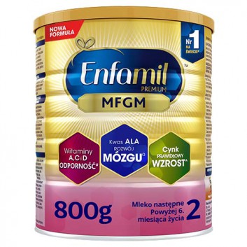 Enfamil 2 Premium Lipil 6-12 miesięcy - 800 g - obrazek 1 - Apteka internetowa Melissa