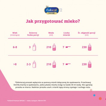 Enfamil 2 Premium Lipil 6-12 miesięcy - 800 g - obrazek 6 - Apteka internetowa Melissa