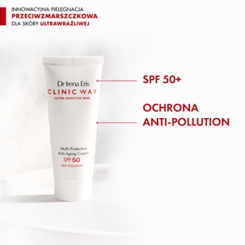 DR IRENA ERIS CLINIC WAY Krem przeciwzmarszczkowy anti pollution dzień - 40 ml - cena, właściwości, opinie  - obrazek 3