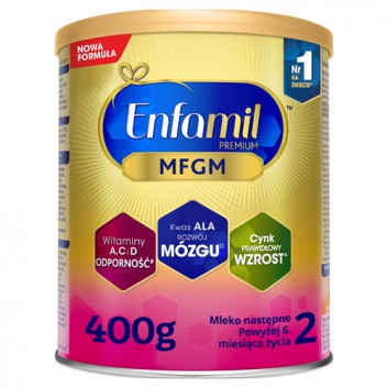 Enfamil 2 Premium Lipil 6-12 miesięcy - 400 g - obrazek 1 - Apteka internetowa Melissa