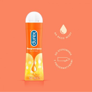 DUREX PLAY Potęgujący doznania żel intymny przyjemnie rozgrzewający, 50 ml  - obrazek 2