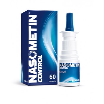 Nasometin Control Aerozol do nosa, 60 dawek - obrazek 1 - Apteka internetowa Melissa