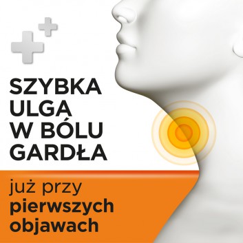 Strepsils pomarańczowy z witaminą C, 24 pastylki - obrazek 2 - Apteka internetowa Melissa