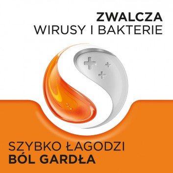 Strepsils pomarańczowy z witaminą C, 24 pastylki - obrazek 4 - Apteka internetowa Melissa