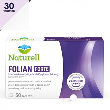 Naturell Folian Forte, tabletki, 30 sztuk