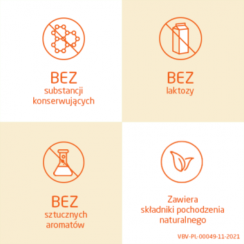 VIBOVIT JUNIOR Pomarańczowy, 30 sasz. - obrazek 3