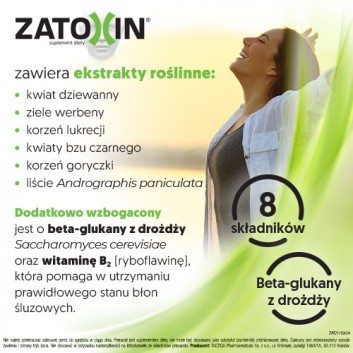 Zatoxin, tabletki powlekane, 60 sztuk - obrazek 3