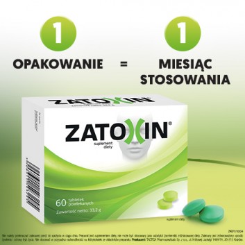 Zatoxin, tabletki powlekane, 60 sztuk - obrazek 5