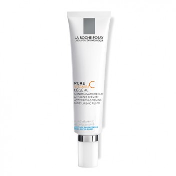 LA ROCHE-POSAY Redermic C, intensywnie nawilżająca i ujędrniająca pielęgnacja przeciwzmarszczkowa dla skóry normalnej i mieszanej, 40 ml