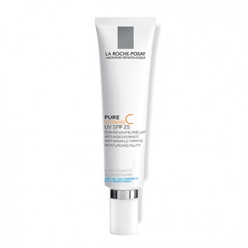 La Roche-Posay Pure Vitamin C UV SPF 25, nawilżający krem przeciwzmarszczkowy z czystą witaminą C, 40 ml