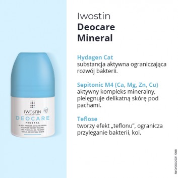 Iwostin Deocare Sensitive antyperspirant w kulce - 50 ml - cena, opinie, właściwości  - obrazek 3 - Apteka internetowa Melissa