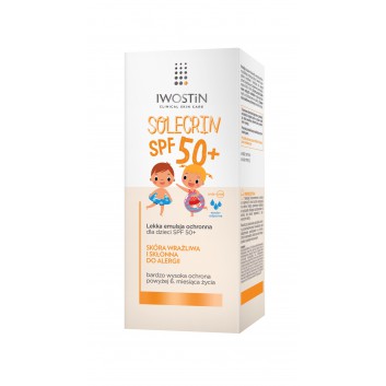 Iwostin Solecrin Lekka emulsja ochronna dla dzieci SPF 50 - 100 ml 