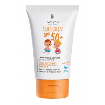 Iwostin Solecrin Lekka emulsja ochronna dla dzieci SPF 50 - 100 ml  - obrazek 3 - Apteka internetowa Melissa