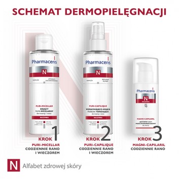 Pharmaceris N Magni-Capilaril, aktywny krem przeciwzmarszczkowy, SPF 10, 50 ml - obrazek 5